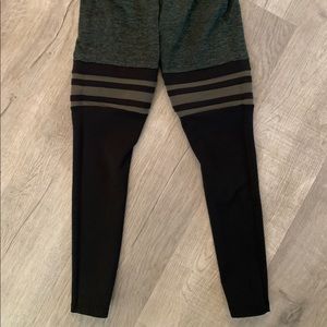 Bombshell sportswear thigh high leggings army